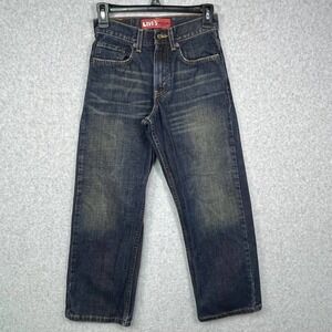 Levi's 569 Jeans Women's 10R Blue Denim Stretch‎ Loose Straight Leg Tag 25x25